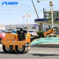 550kg Hand Guided Small Double Vibratory Drum Roller For Compacting Asphalt